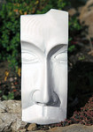Stele aus Holz, Moto Wood Art, Art Deko, Die Maske, Tanne, ca 30 cm